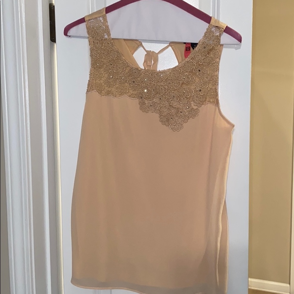 Ann Taylor Like new peach/rose sleeveless
